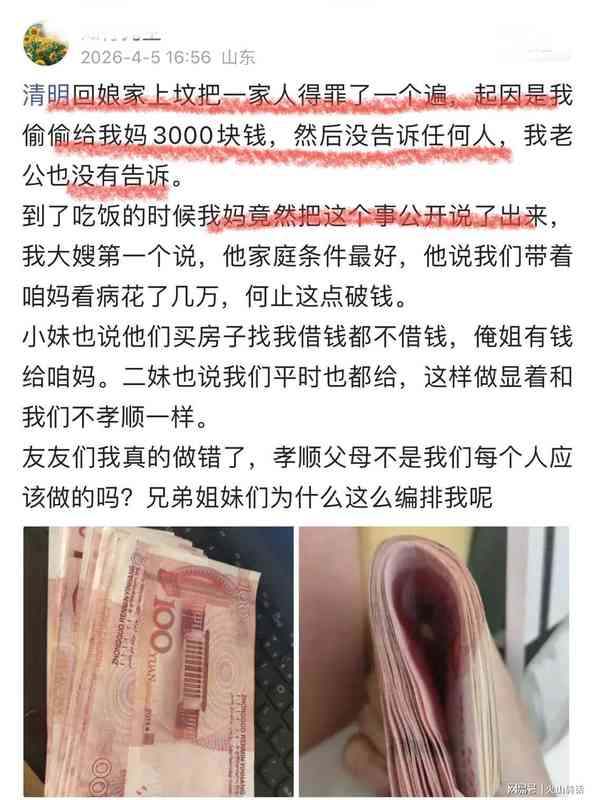  家庭沟通机制失效：一场孝心如何演变为信任危机的深层剖析 情感心理